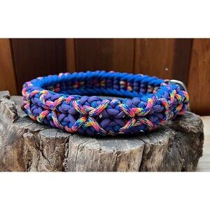 Fits 16 in. Neck Size, Quick Release Paracord Dog Collar